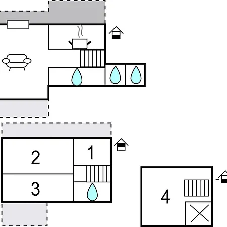 4 Bedroom Cozy In Σπίτι διακοπών *